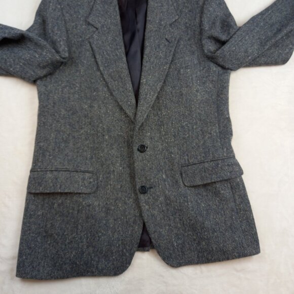 Vintage The Real MaGee Donegal Ireland Tweed Wool Blazer Mens 40-42 R - Picture 7 of 9